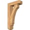 Ekena Millwork Imperial Craftsman Smooth Bracket w/ Offset Brace, Western Red Cedar, 5 1/2"W x 18"D x 30"H BKT0604X18X30IMP04SWR - alternate 1